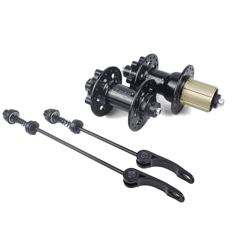 

1 Pair 32 Holes Cassette Hub 4 Bearings Brake Quick Release Lever Cycling Bike
