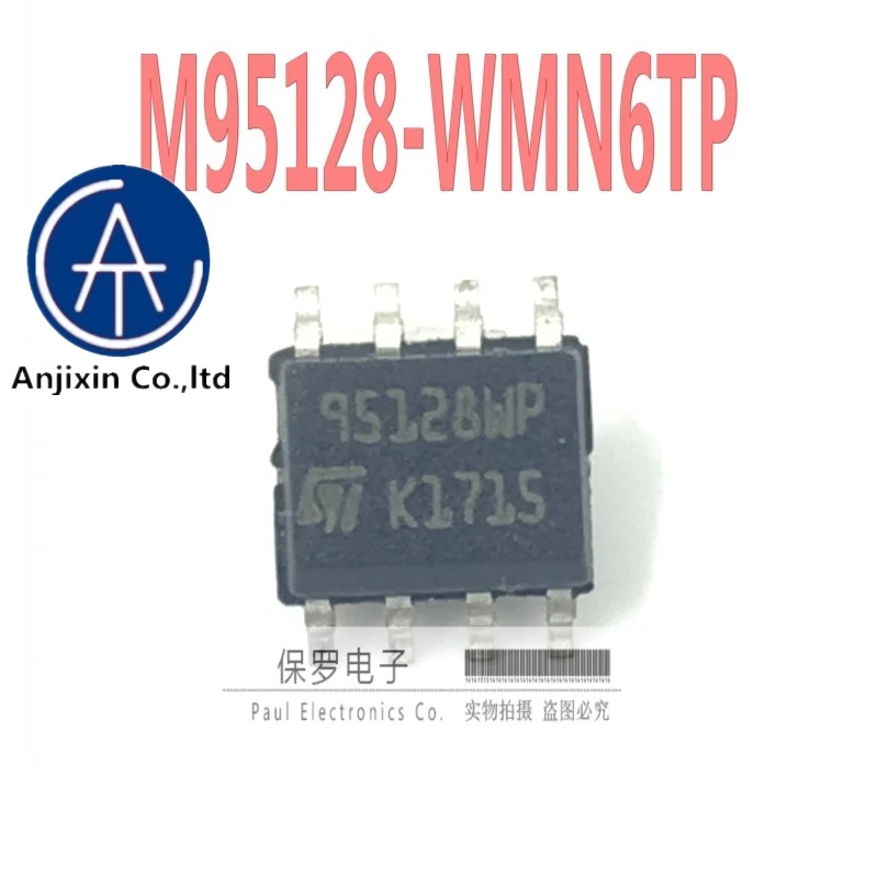 

10pcs 100% orginal and new memory M95128-WMN6TP 95128WP 95128 SOP-8 in stock