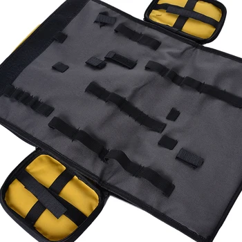 

Urijk Reels Storage Tools Bag Multifunction Utility Bag Electrical Package Oxford Canvas Waterproof With Carrying Handles