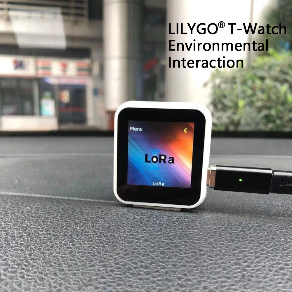 TTGO T-Watch ESP32 GPS And Lora Development Kit Programmable Wearable Environmental Interaction WiFi Bluetooth Capacitive Touch |