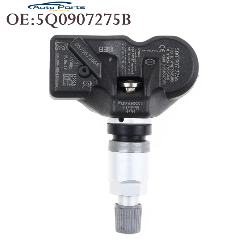 

Tire Pressure Monitoring System For Audi Skoda A3 A7 A6 Volkswagen Porsche Bentley 5Q0907275B 5Q0907275 Tire Pressure Sensor