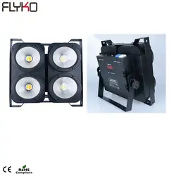 2019 новый теплый + холодный белый 4 глаза cob led dmx studio audience par light 400W