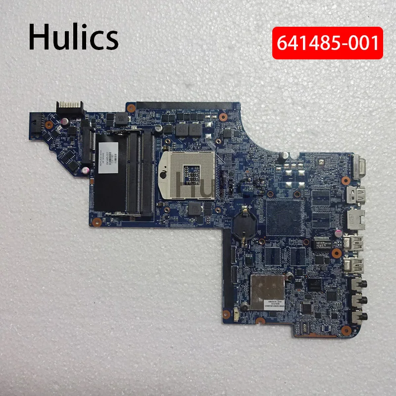 Hulics 641485-001 аккумулятор большой емкости для hp павильон DV6 материнская плата DV6-6000 641485 HM65 DDR3 гнездо PGA989 материнская карта к ноутбуку