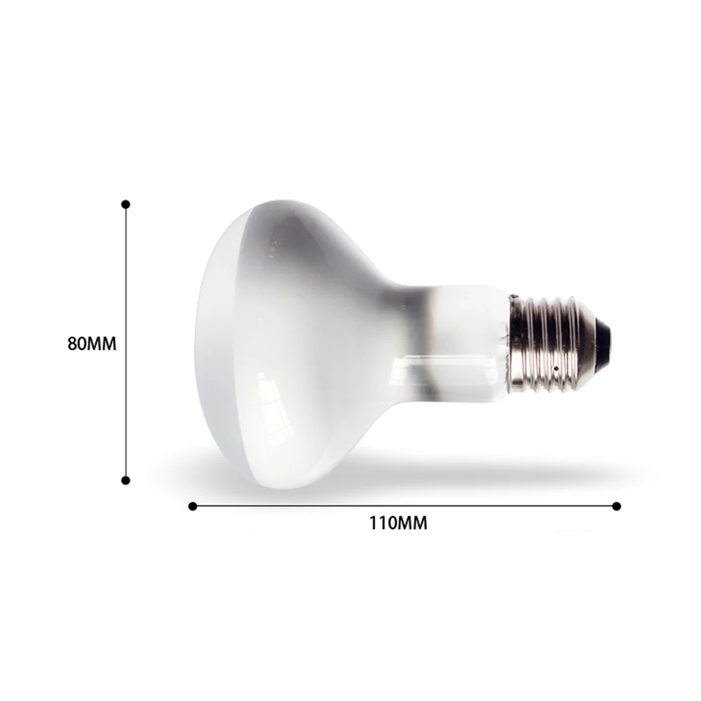 Рептилий нагреватель лампы лампочки дальнего инфракрасного керамического ПЭТ нагреватель лампы для черепахи ящерицы паук ящик для рептилий