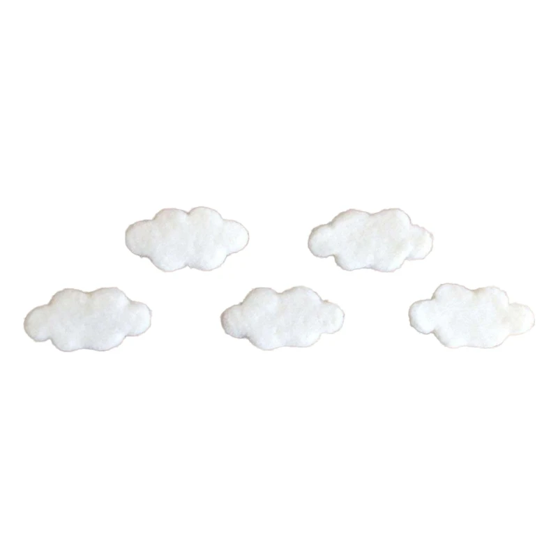 Baby Newborn Photography Props Wool Felt Clouds Sheep Balloons Photo Decorations P31B cute Baby Souvenirs Baby Souvenirs