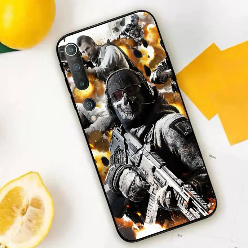 TOPLBPCS CALL OF DUTY GAME Роскошный чехол для телефона Xiaomi mi 5 6 plus 6x8 8se 8lite 9 9se 5x10 pro