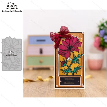 

New Dies For2020 Lotus label Metal Cutting Dies diy Dies photo album cutting dies Scrapbooking Stencil Die Cuts Card Making