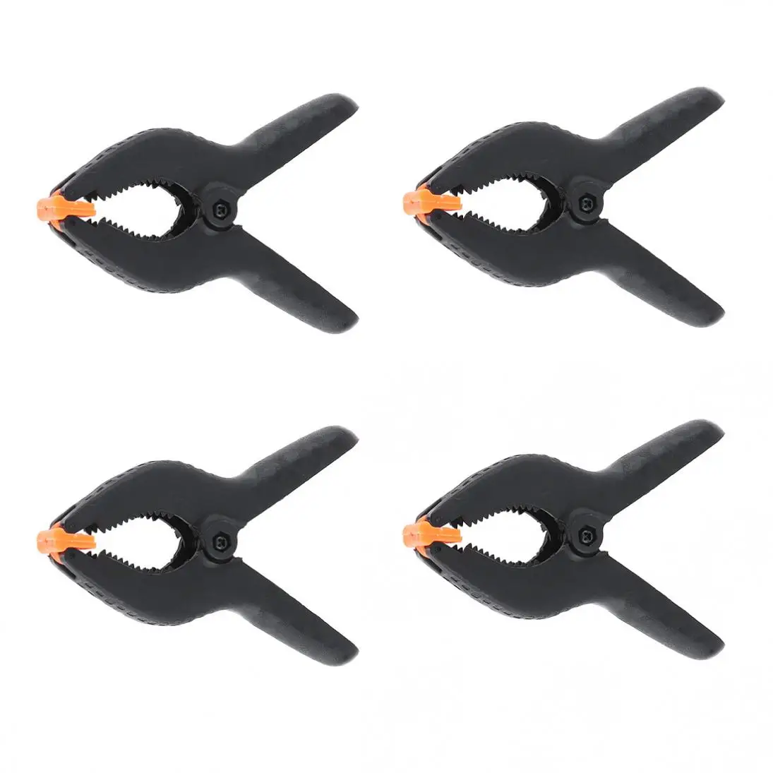 4pcs 6 Inch Multifunction Plastic Nylon Spring Clamps Fixed Clip with A-type and 65mm Maximum Opening Lighting Photography Plate 30kg welding turntable welding positioner rotary hd 30 with wp200 lathe chuck and pneumatic torch holder center hole 25mm 65mm