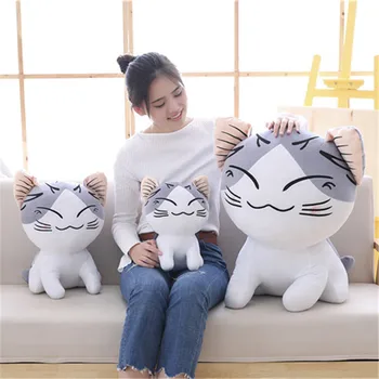 

Best selling cartoon cat cheese cat sitting plush toy plush stuffed animal home decoration soft children girlfriends doll gift h