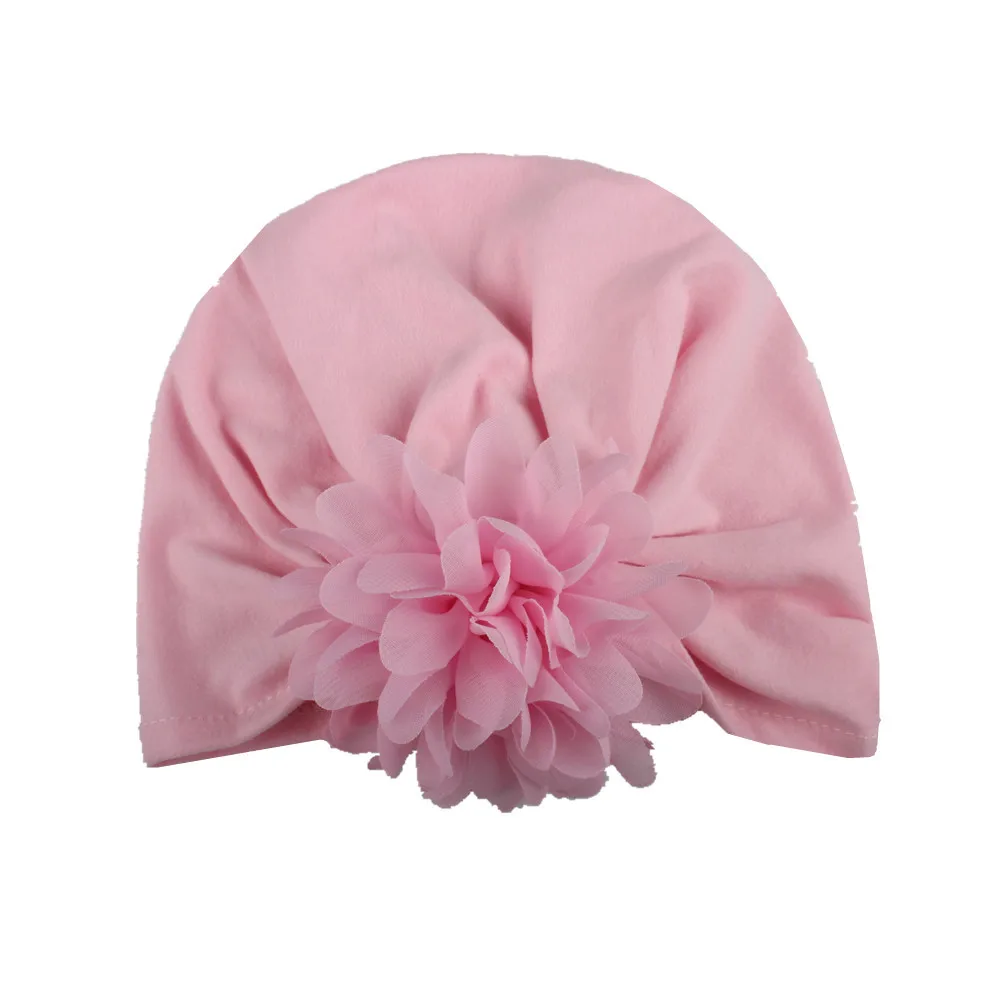 baby hat Soft Big Pointed flower knotted bohemian style Indian hat baby hat India Hat For Infant Autumn Winter Children