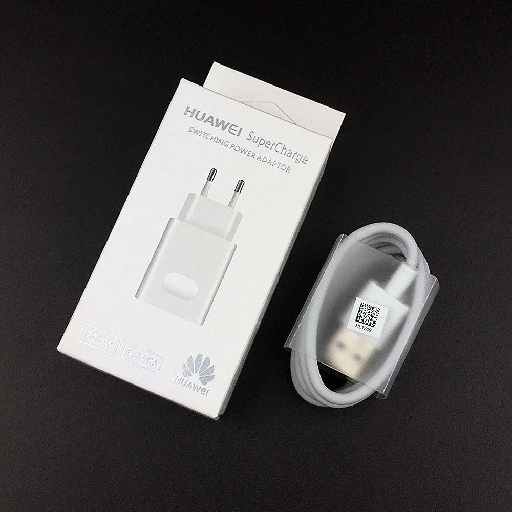 EU box cable Оригинальное быстрое зарядное устройство huawei P30 Pro SuperCharge, штепсельная вилка европейского стандарта, кабель 5А типа C для honor P9 P10 Plus P20 Pro mate 9 10 Pro mate 20 V10 - Тип штекера: EU box cable