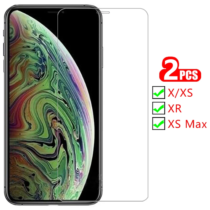 Чехол для iphone xs max xr x защита экрана закаленное стекло iphonex iphonexs xsmax защитный чехол