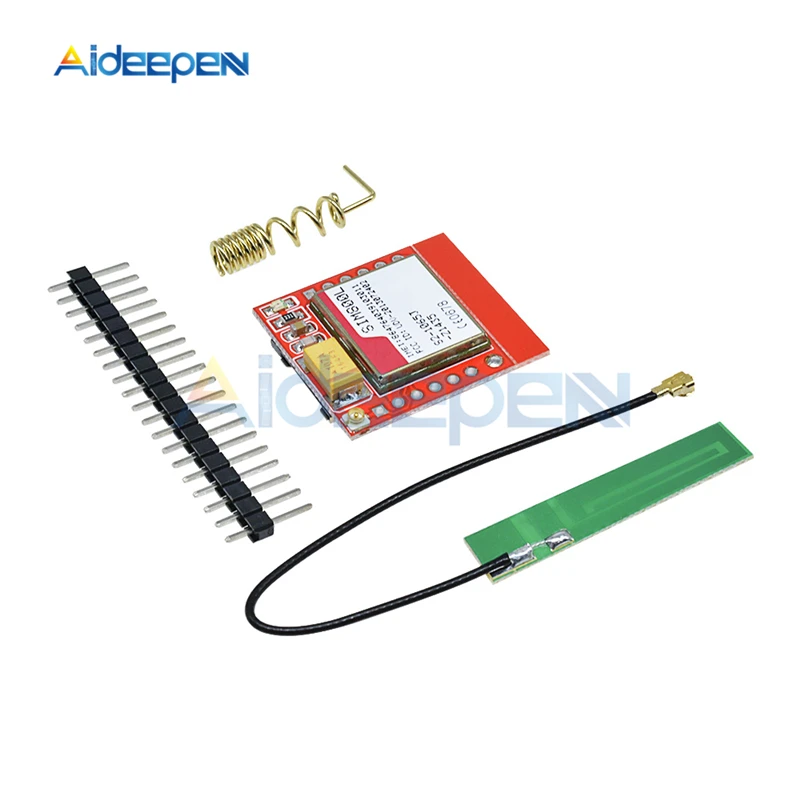 1 комплект SIM800L GPRS GSM модуль Micro SIM карта ядро четырехдиапазонный последовательный порт TTL антенна PCB беспроводная wifi плата для Arduino 3,7 V-4,2 V