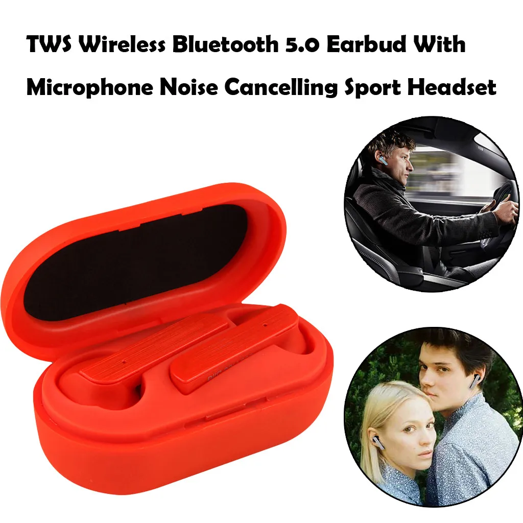Высокое качество TWS беспроводные Bluetooth наушники с микрофоном шумоподавление Спортивная гарнитура новейший Лидер продаж Прямая поставка