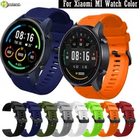 Armband Horlogebandje Voor Xiaomi Mi Horloge Kleur Smartwatch Zachte Siliconen 22Mm Horlogeband Voor Huami Amazfit Stratos 2 2S riem