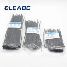 Wire-Zip-Ties-Set Cable Fasteners Industrial-Supply Self-Locking Plastic Nylon 300pcs