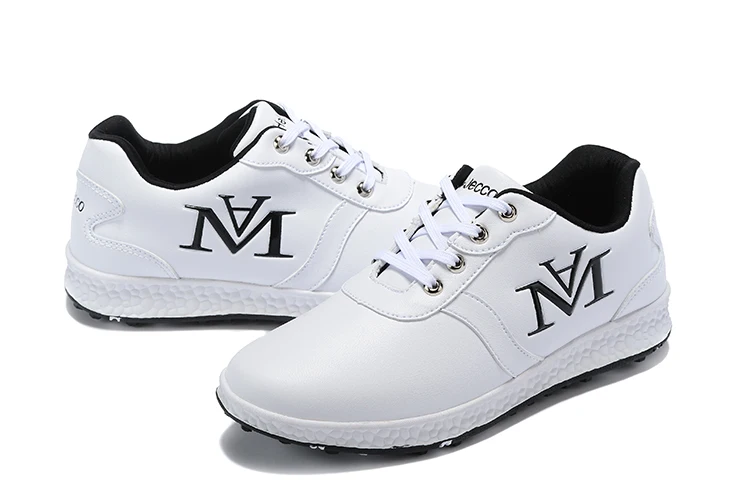 Женская обувь для гольфа; коллекция года; водонепроницаемые кроссовки для тренировок; женские кроссовки для гольфа; нескользящие кроссовки для гольфа; цвет черный, белый