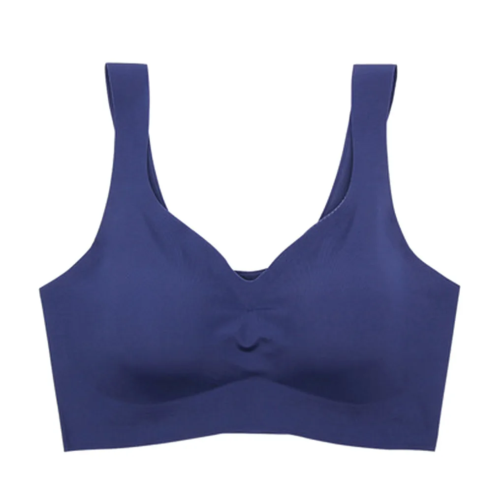 Women Sport Bra Fitness Top Sexy Bras For Women Without Steel Rings ...