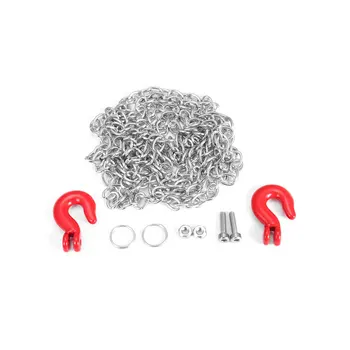 

Upgrade Metal 90cm Tow Trailer Chain With Hook For RC Crawler RC Truck