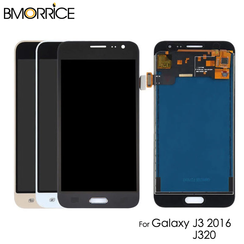 AMOLED/TFT LCD Display For Samsung Galaxy J3 J320 SM J320A J320F J320M J320H J320FN Touch Screen Digitizer Assembly Adjust