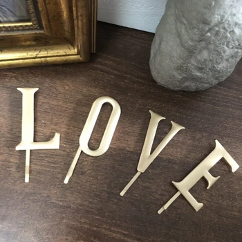 

2019 Ins Popular Love Letter Golden Hairpin