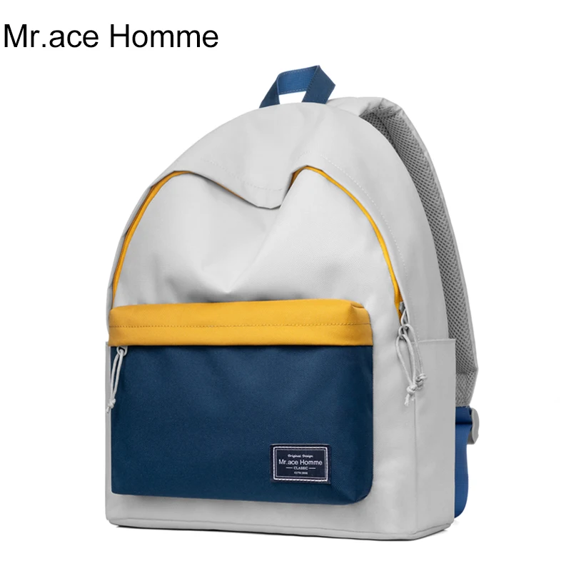 Mr Ace Homme Korean Floral Shoulder Bag Backpack Schoolbag Female Small Fresh Autumn And Winter Influx Of Male Computer Bag Taobao Depot Taobao Agent