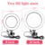 6/10 дюймов Светодиодный Кольцевой Светильник Profissional Selfie Ringlight Makeup Lamp Video Studio со Штативом 1.1/1.6 М Подставка Для Youtube Tik Tok