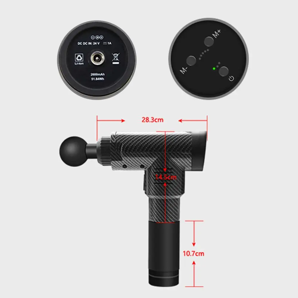 

Handheld Electric Muscle Massage for Body Pain Relief Massage Muscle Portable Super Quiet Deep Tissue Percussion Massage