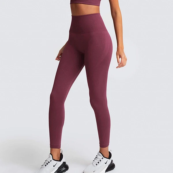 Solid Leggings Women Seamless Fitness Slim High Waist Leggings Push Up Gym Workout Women Clothing Running Anti Cellulite Pants pink leggings