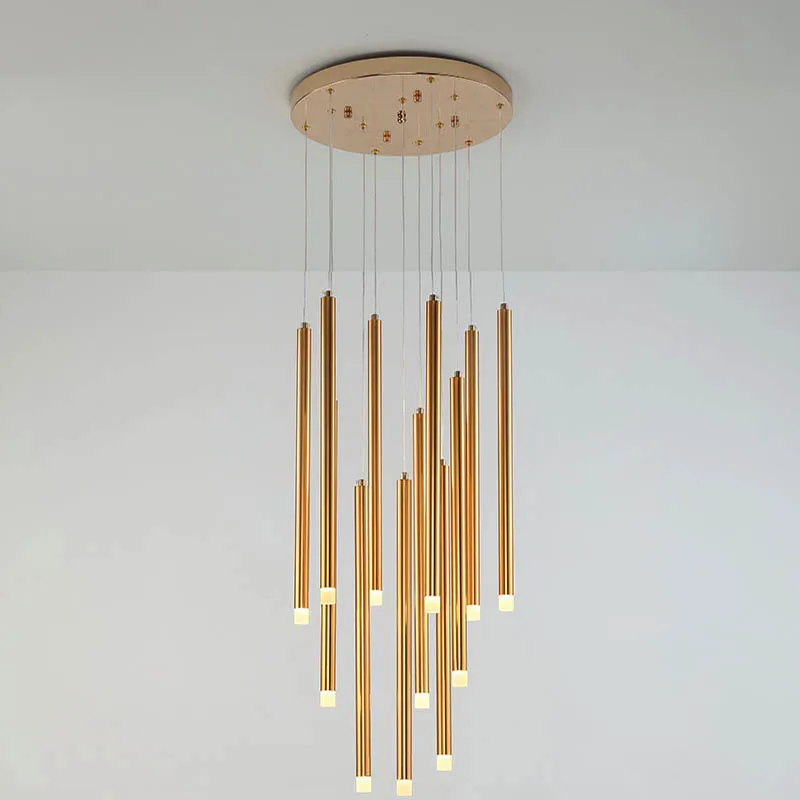Подвесной светильник подвесной Европейский цилиндр для гостиной 110-240 В