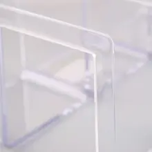 Акриловая прозрачная многослойная книжная полка декоративная Книжная полка для дома, комнаты, офиса, школьной библиотеки канцелярские принадлежности подарки L41E