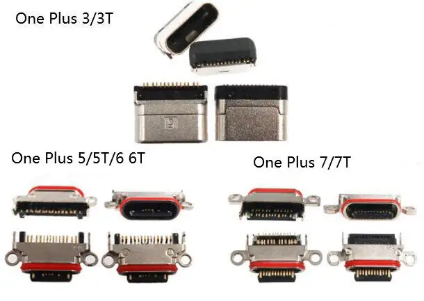 Разъем USB для подключения зарядного порта телефона One Plus 3 3T 5 5T 6 6T OnePlus 7 7Pro |