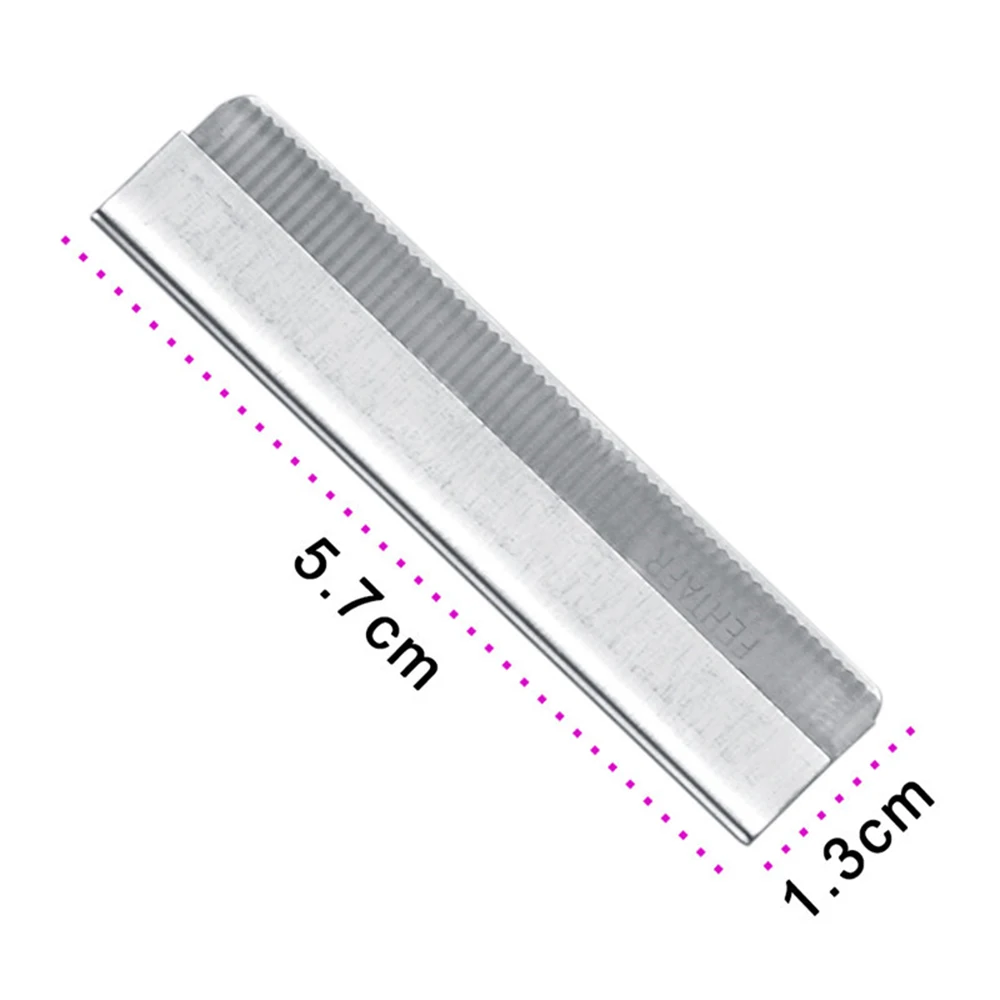 10Pcs/set Eyebrow Razor Trimmer Blade Facial Knife Hair Removers Shaper Professional Make Up Tools Shaver Shaving Tool