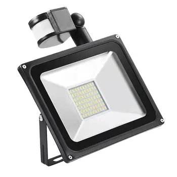 

LED Flood Light with Induction Function High-Quality LED Chip for Outdoor Garden Warehouse Garage Street Light