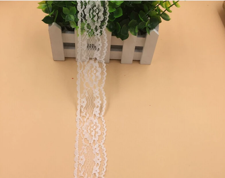 F0401 2018 Japanese smooth stretch polyester fabric lace garment accessories 4cm width Hot Sale | Дом и сад