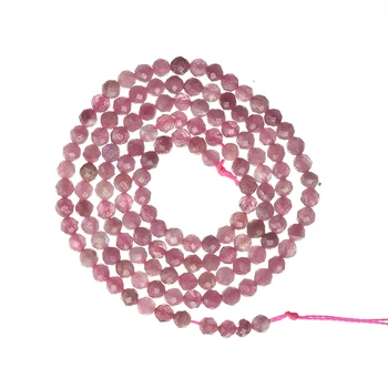 

A+ Natural gemstone 2mm3mm cuting faceted bead Various stones loose bead jewelry DIY Beads making Bracelet Necklace A20