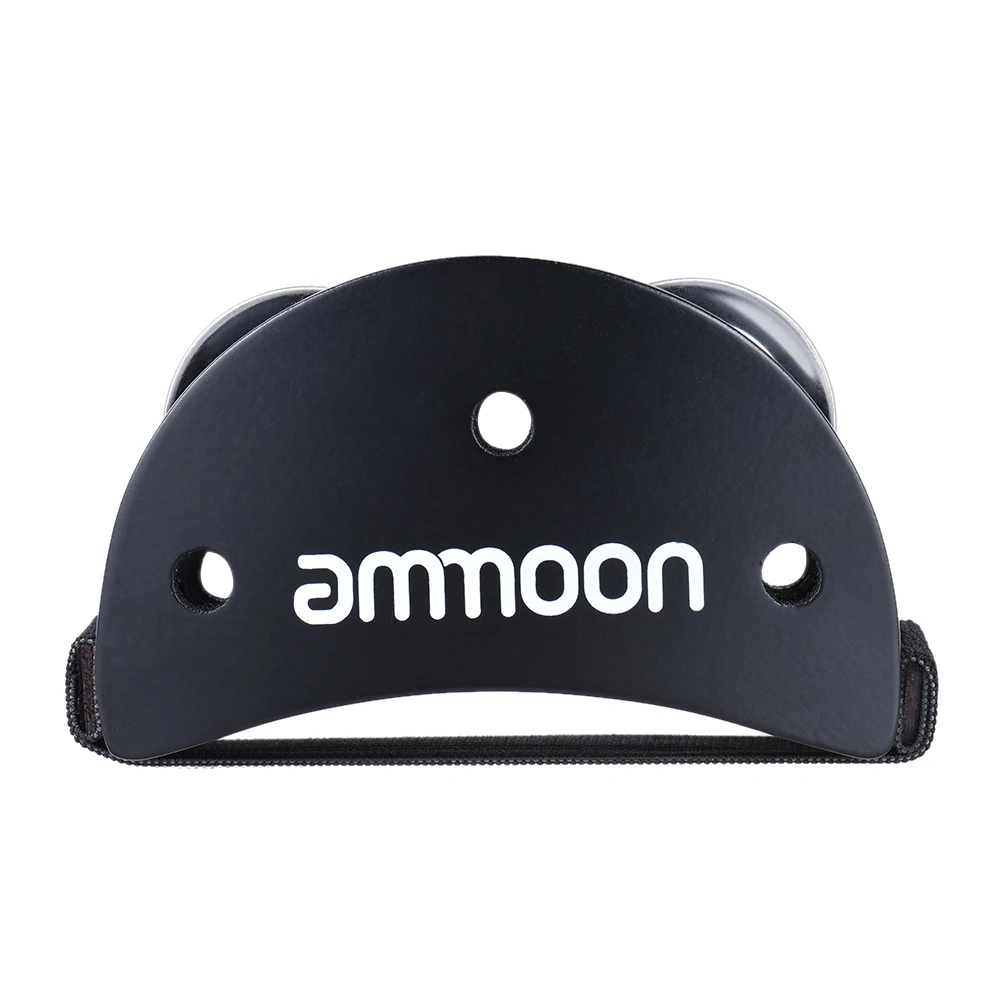 Ammoon эллиптический Cajon Box барабаны компаньон аксессуар для ног Jingle бубен для ручных ударных инструментов Burlywood