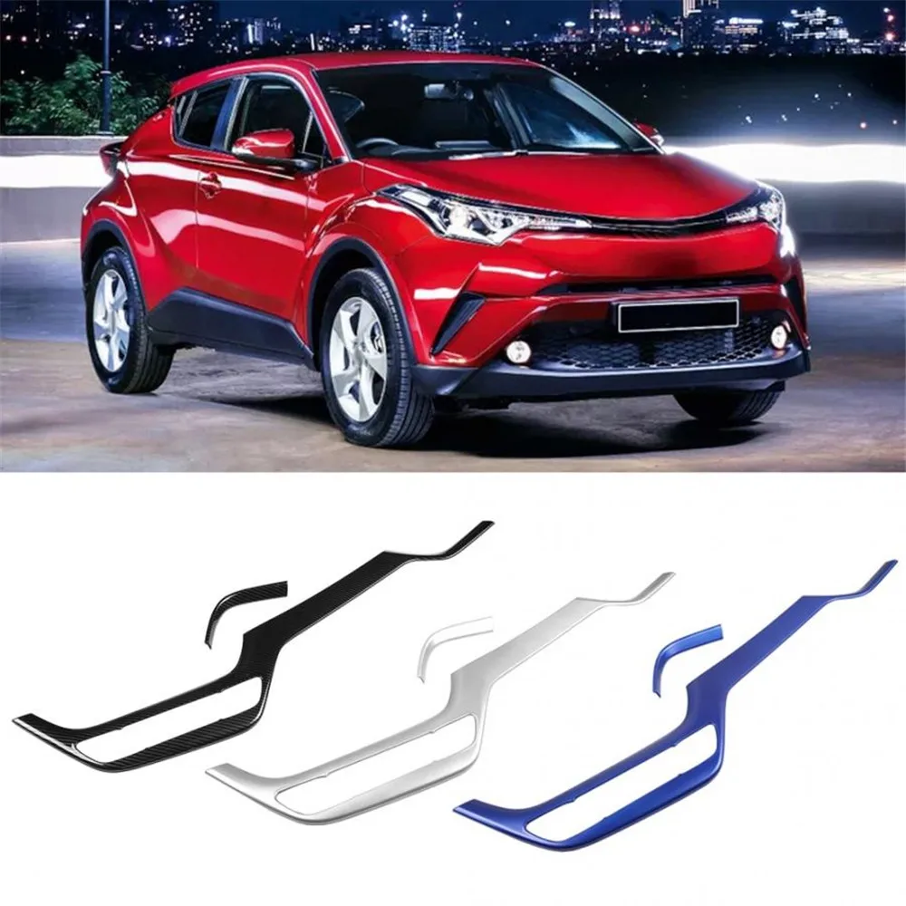 2 шт Автомобильная центральная консоль декоративная Накладка для Toyota CH-R CHR- аксессуары для стайлинга автомобилей