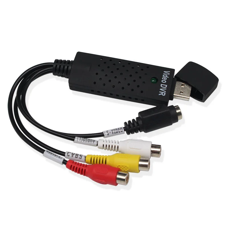 USB Easycap 2 0 Easy Cap Видео VHS TV DVD DVR видеозахват адаптер упрощенная крышка карта Аудио AV |