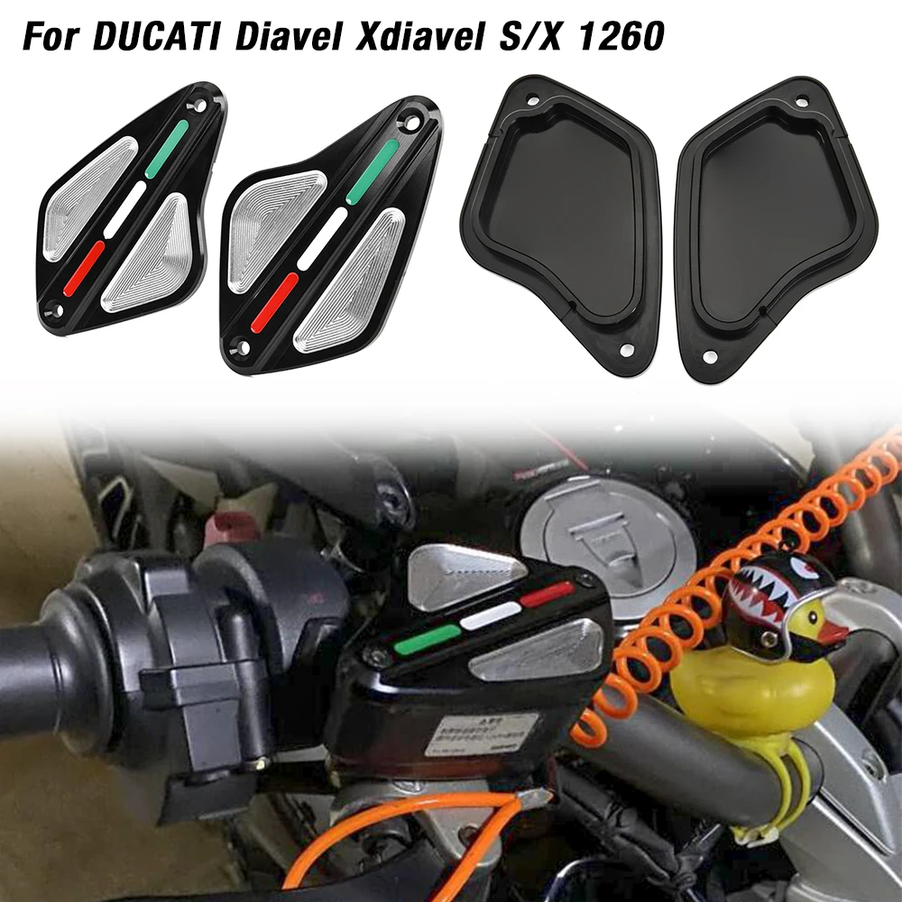 Крышка Резервуара для переднего тормоза сцепления Ducati Diavel Strada AMG Carbon Cromo 1260 S XDiavel