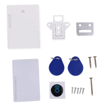 

Punch-free Invisible Intelligent Sensor Drawer Lock File Cabinet Anti-theft Lock X4YD