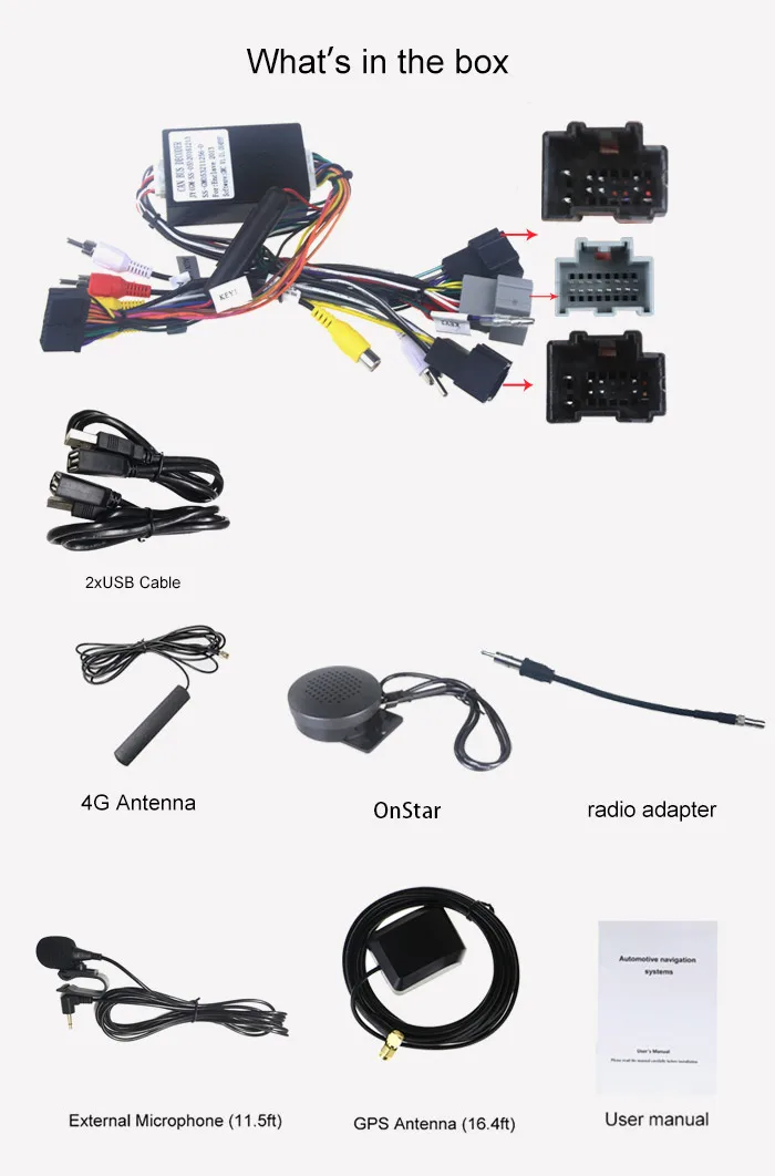 Excellent 7" Android 8.1 Car Stereo Radio Audio Head Unit for Chevrolet/GMC GPS Subwoofer DSP SPDIF Carplay DVR OBD DAB SIM Card Bluetooth 16