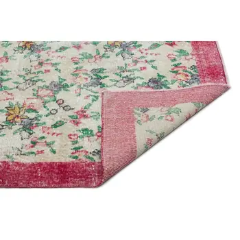 

Handmade Natural Vintage Turkish Area Rug 213x322 Cm-6'12''X10'7''