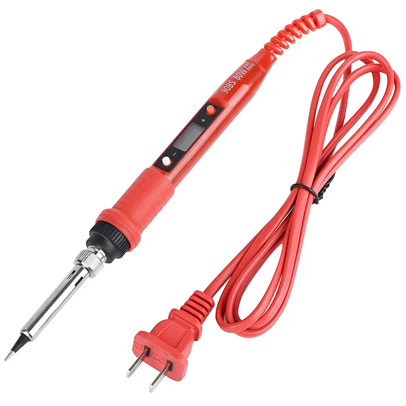Digital Display Adjustable Temperature Electric Soldering Iron Suit 80W Soldering Pen Soldering Gun Combination