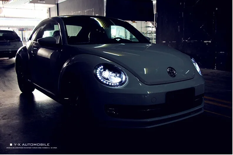 Автомобильный стайлинг фары для V "W Beetle фары 2013- для beetle фары светодиодный DRL Биксеноновые линзы Высокий Низкий Луч