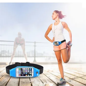 

Outdoor running belt Huawei mobile phone bag waterproof joint bag purse wallet purse wallet