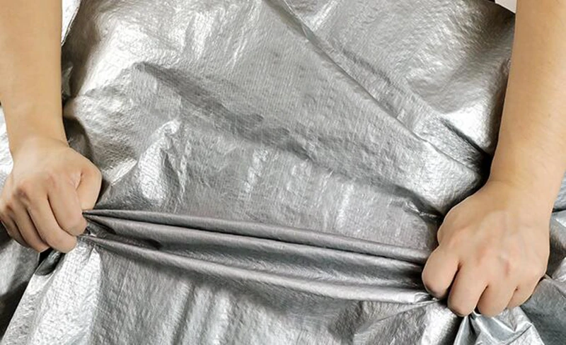 Различные размеры Водонепроницаемый брезент наземный лист Кемпинг легкий брезент для автомобиля Грузовой тент ткань