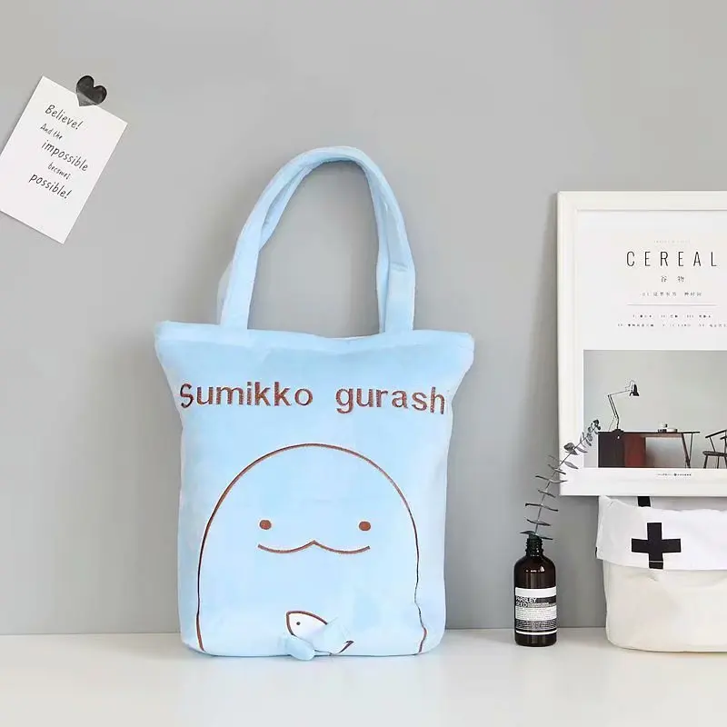 Зеленый Мультфильм Sumikko urashi сумка сумки повседневные сумки на плечо сумка на день рождения#2603 - Цвет: Зеленый