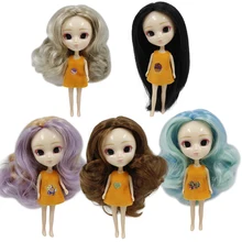 Мини кукла Pullip 11 см, как BJD кукла различные цвета волос прическа одежда случайный