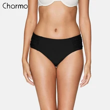 Charmo женские плавки женские бикини с высокой талией сексуальные плавки Плавки